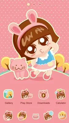 babydudu GOLauncher EX Theme android App screenshot 3